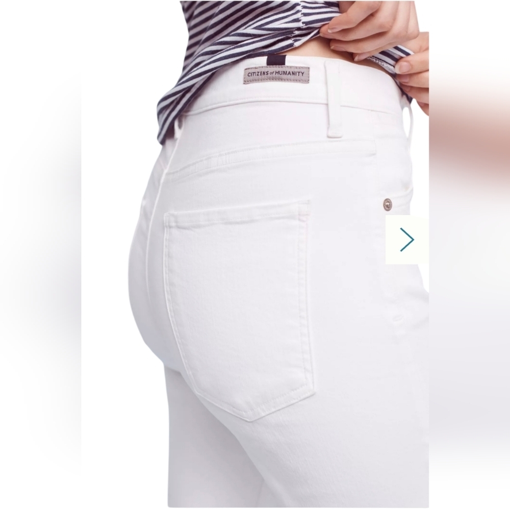Citizen of Humanity Anthropologie Sculpt Carlie Crop High Rise Skinny Jean Sz 30 - Picture 2 of 16